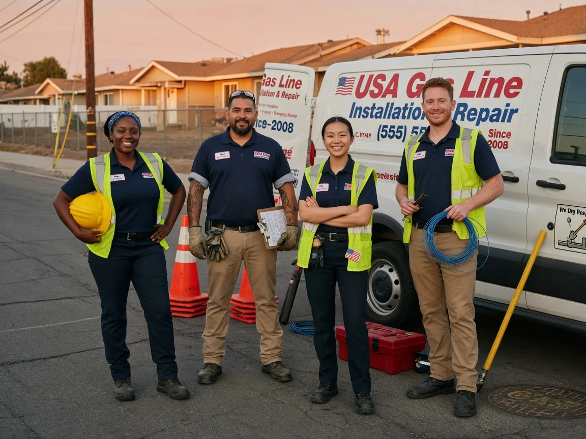 Gas Line Installation company in Kirvin, TX
